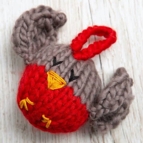 Wool Couture Santa's Helpers Baubles Knitting Kit