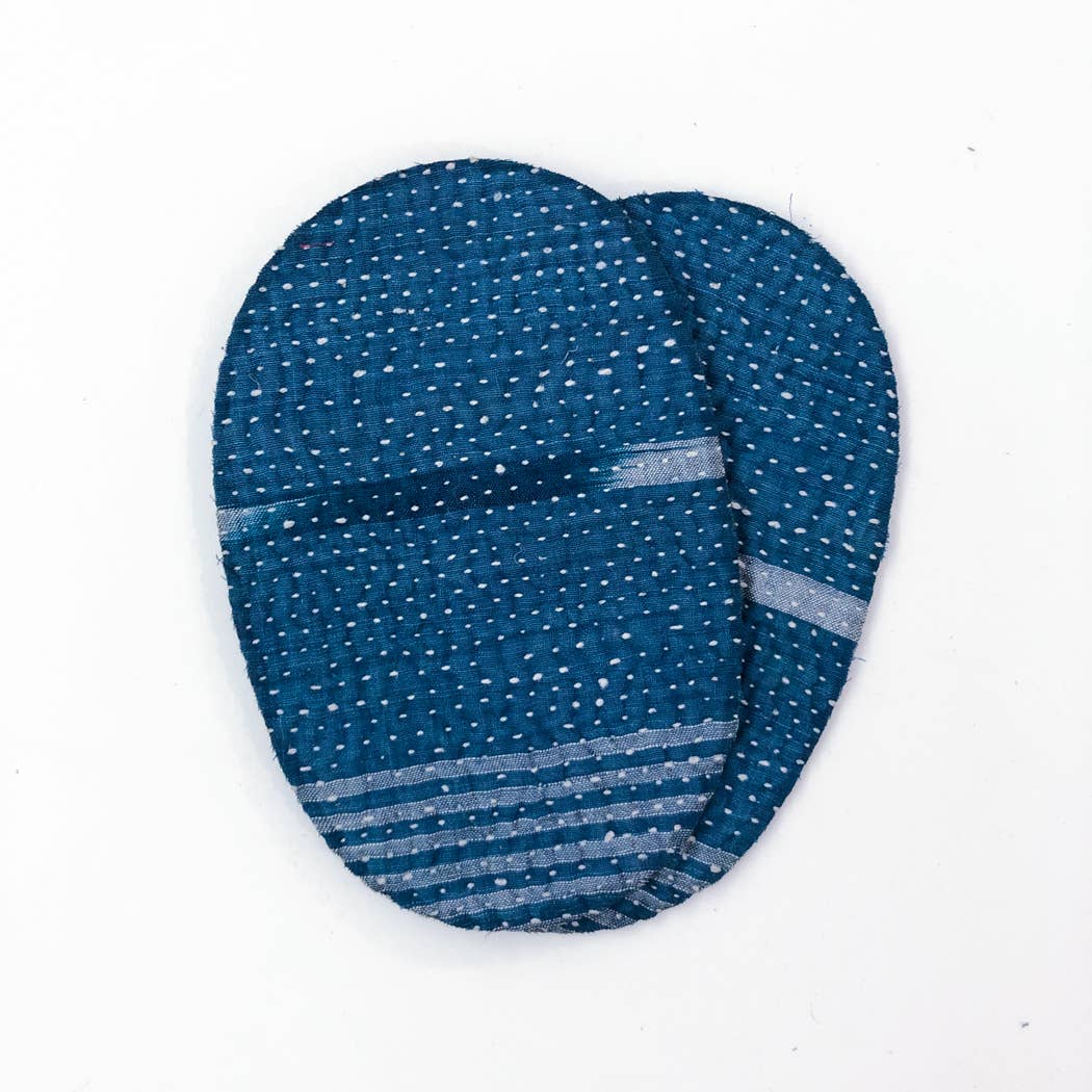 Otto Finn Iron-On Kantha Elbow Patches