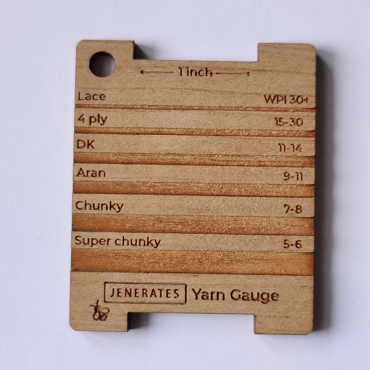 Jenerates Yarn Gauge