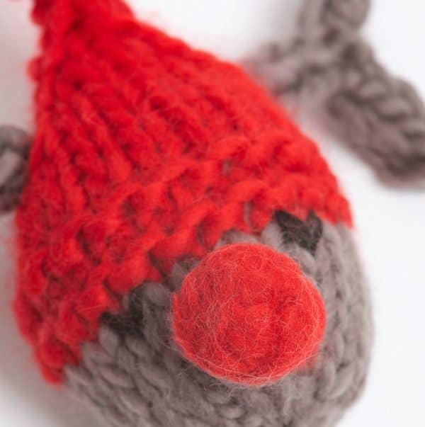 Wool Couture Santa's Helpers Baubles Knitting Kit