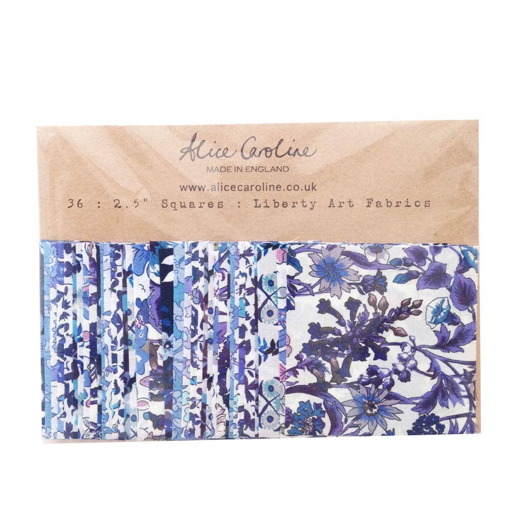 Alice Caroline Liberty Tana Lawn 2.5″ Charm Squares