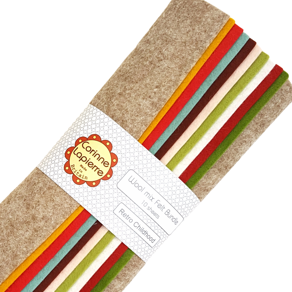 Corinne Lapierre Limited Felt Bundle of 10 Sheets