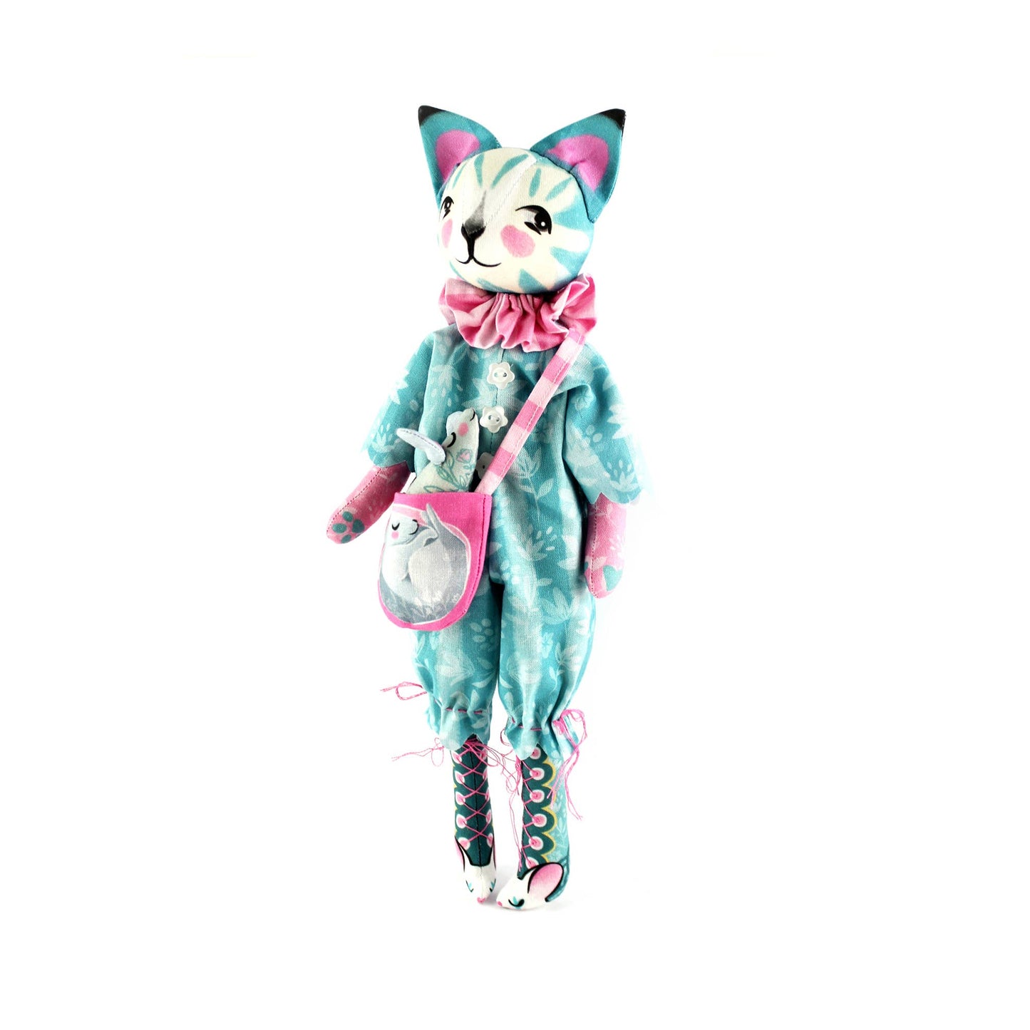 Miss Ella Candy the Clown Cat DIY Kit