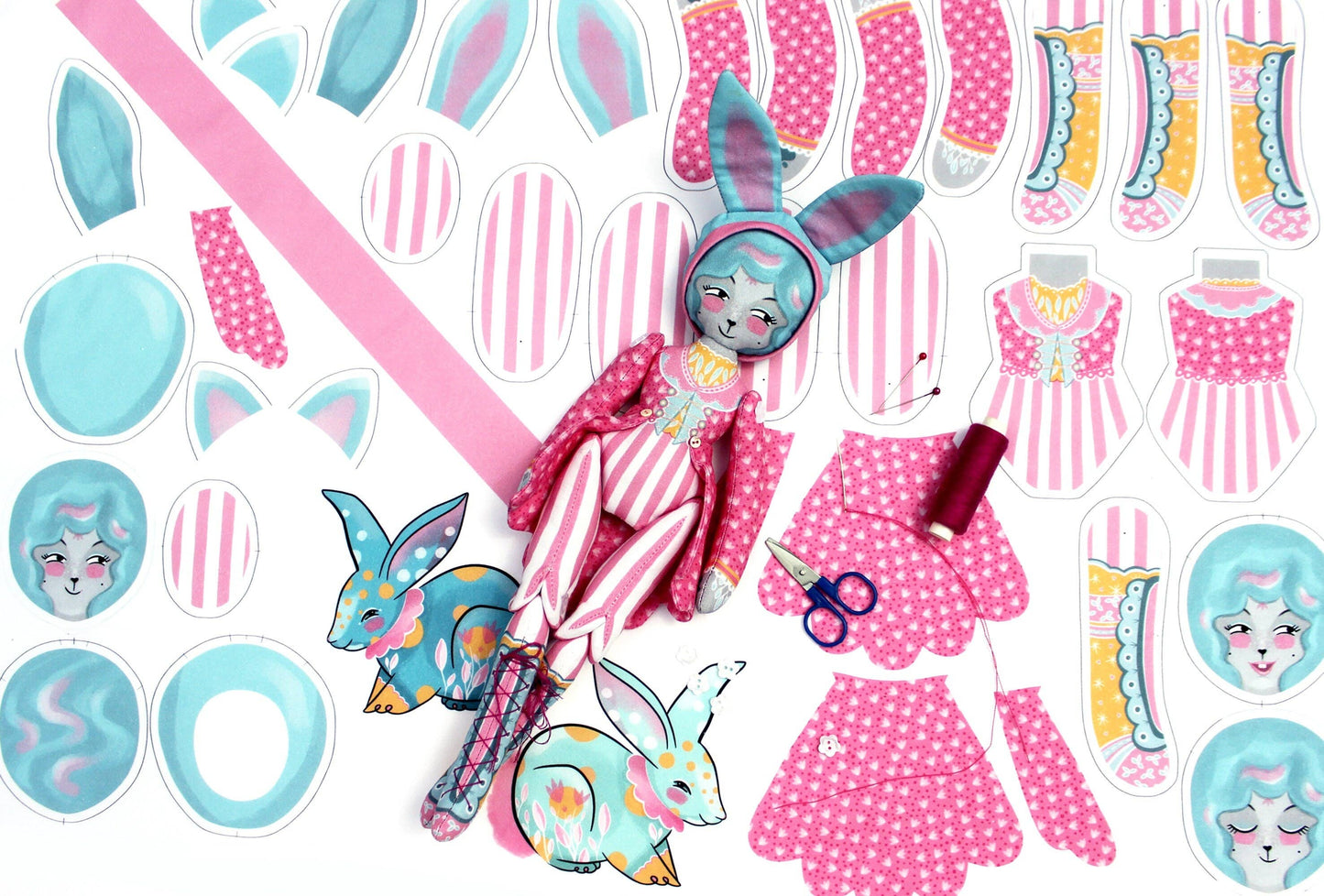 Miss Ella Mewky the Circus Ringmaster DIY Kit