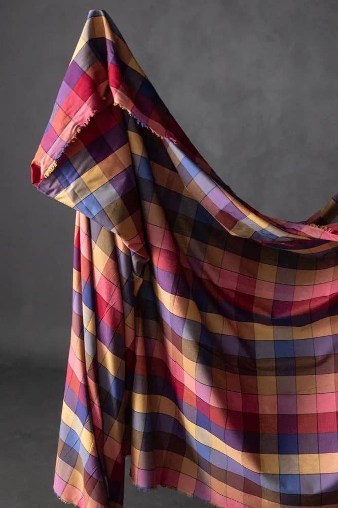 Merchant & Mills Organic Cotton Circus Check ($40/metre)