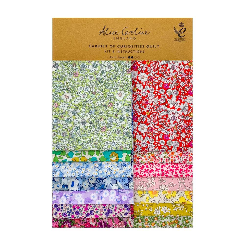 Alice Caroline Cabinet of Curiosities Quilt Kit