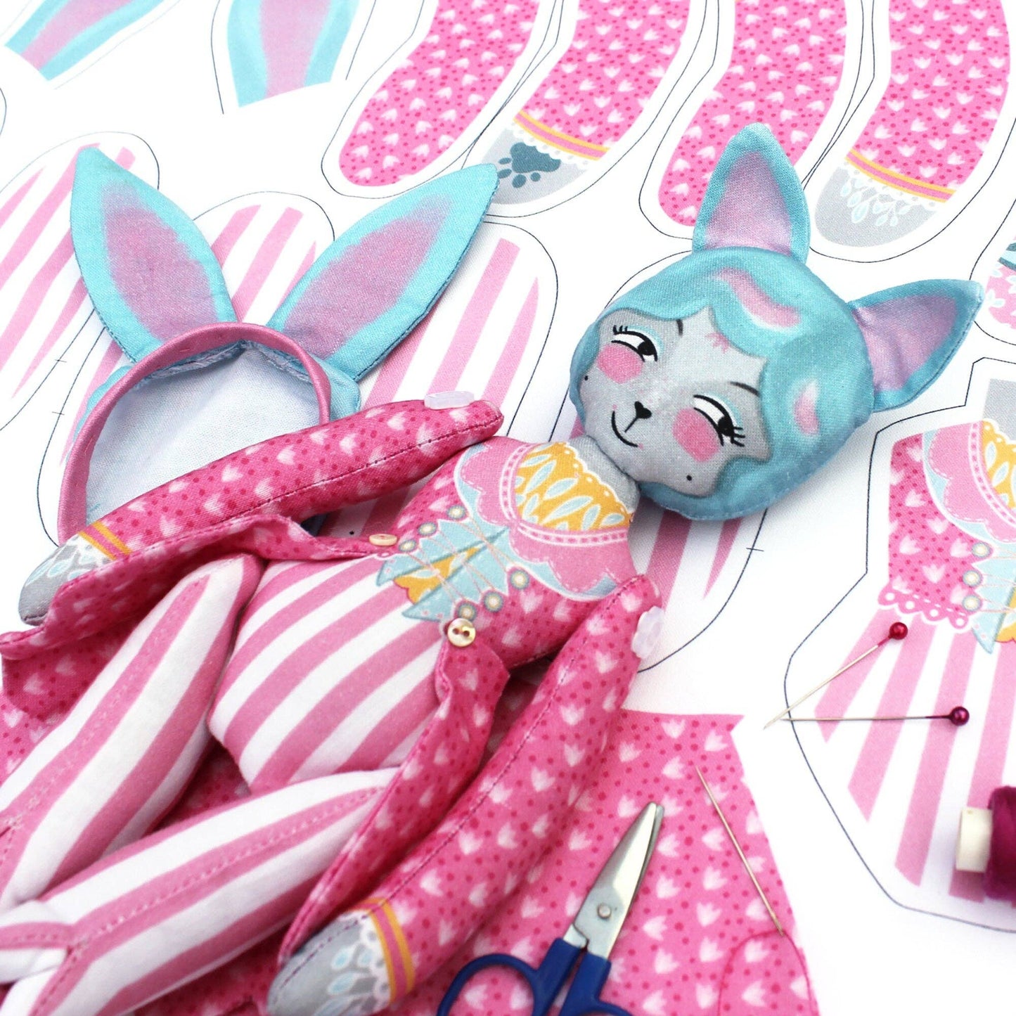 Miss Ella Mewky the Circus Ringmaster DIY Kit
