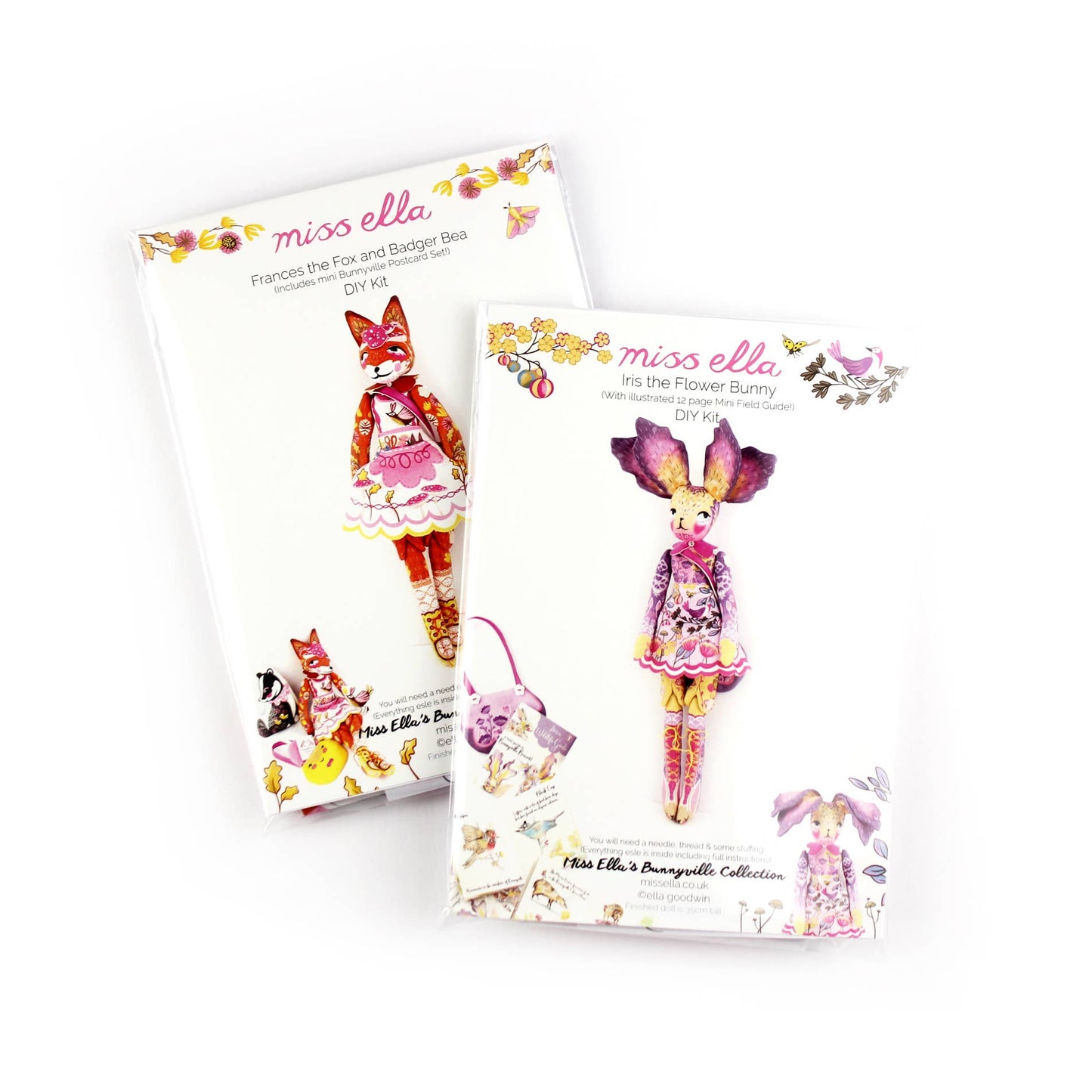 Miss Ella Iris Flower Bunny DIY Kit