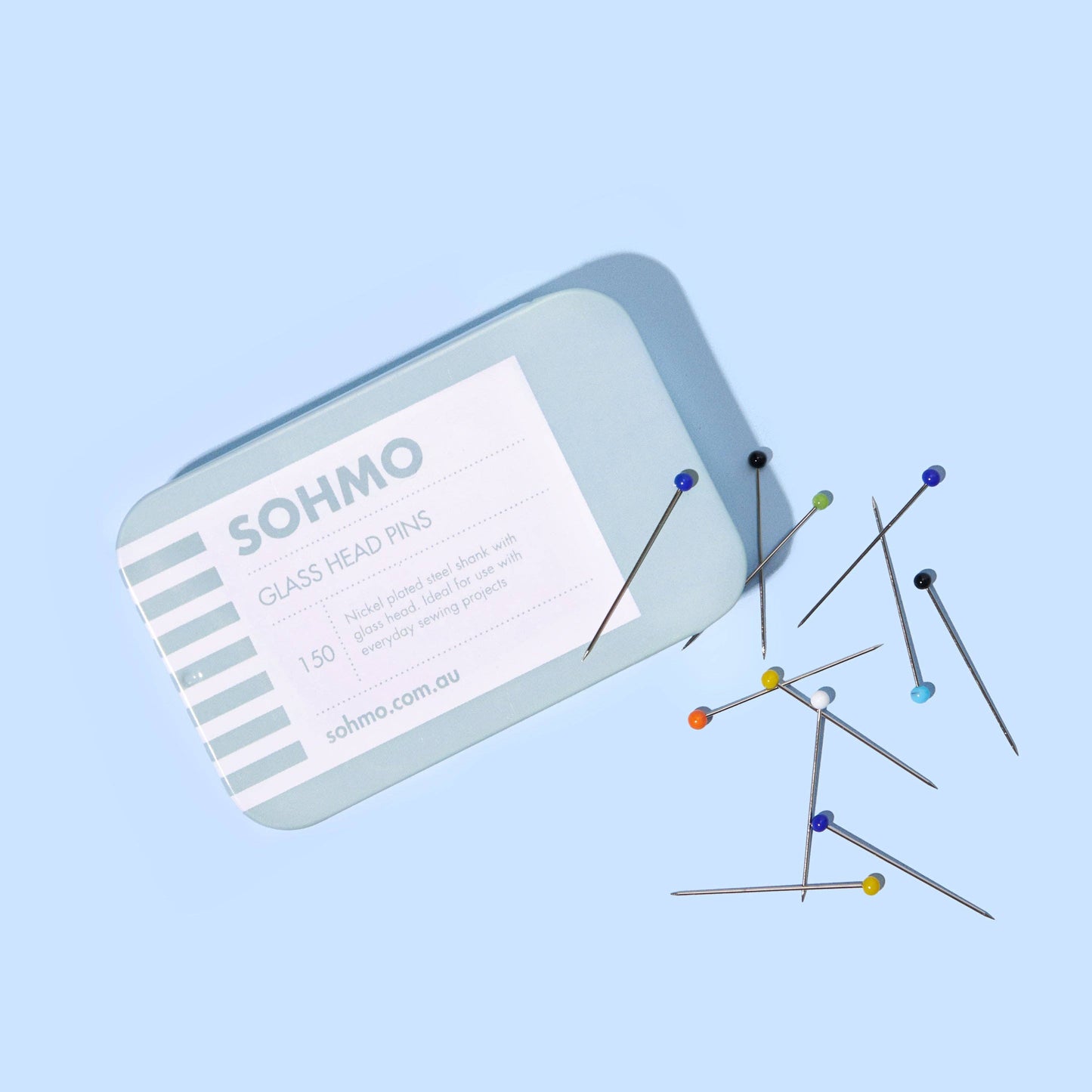 SOHMO Glass Head Pins