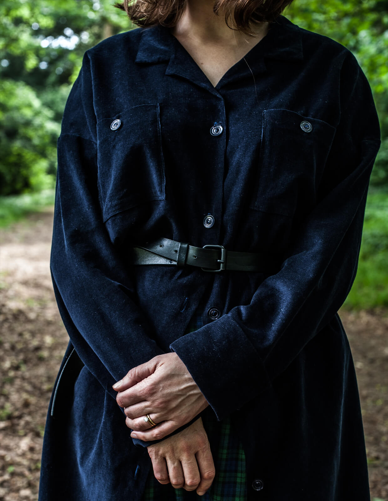 The Maker's Atelier The Oversized Shirt Dress PDF Pattern