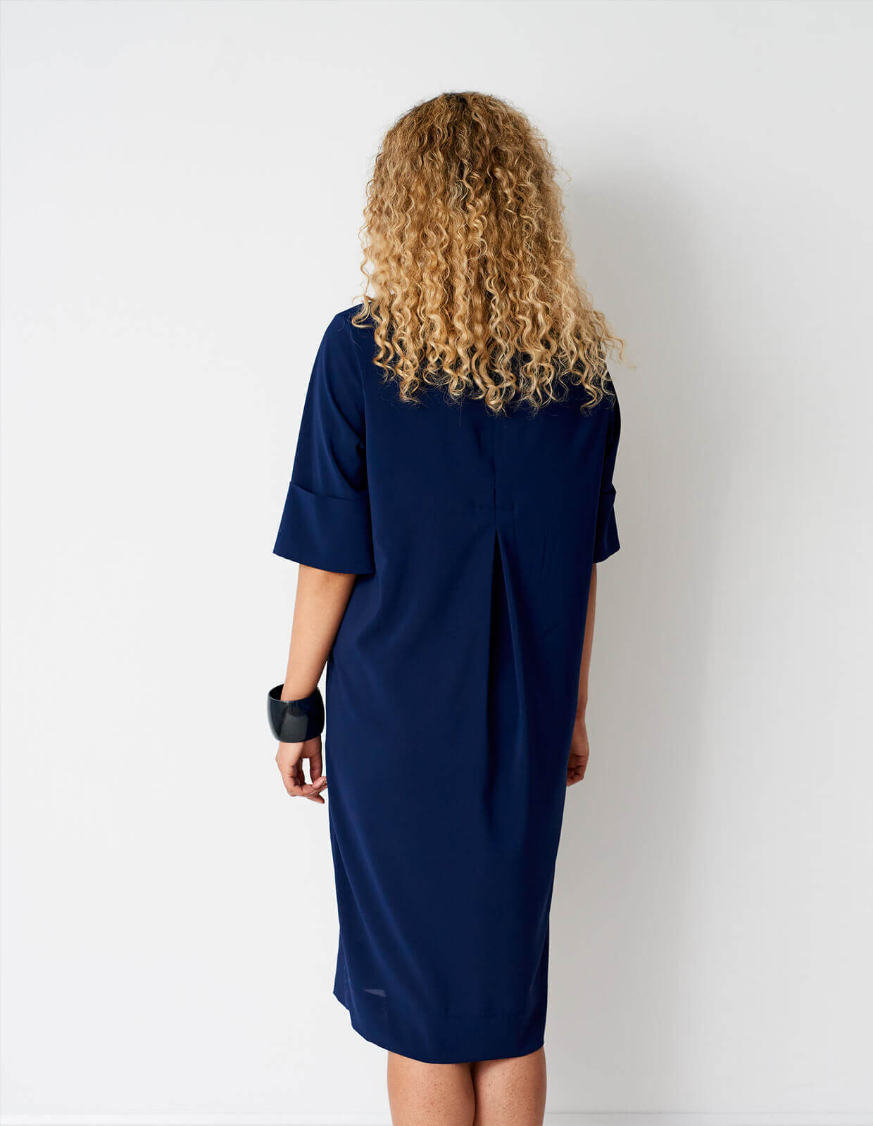 The Maker's Atelier V-Neck Shift Dress