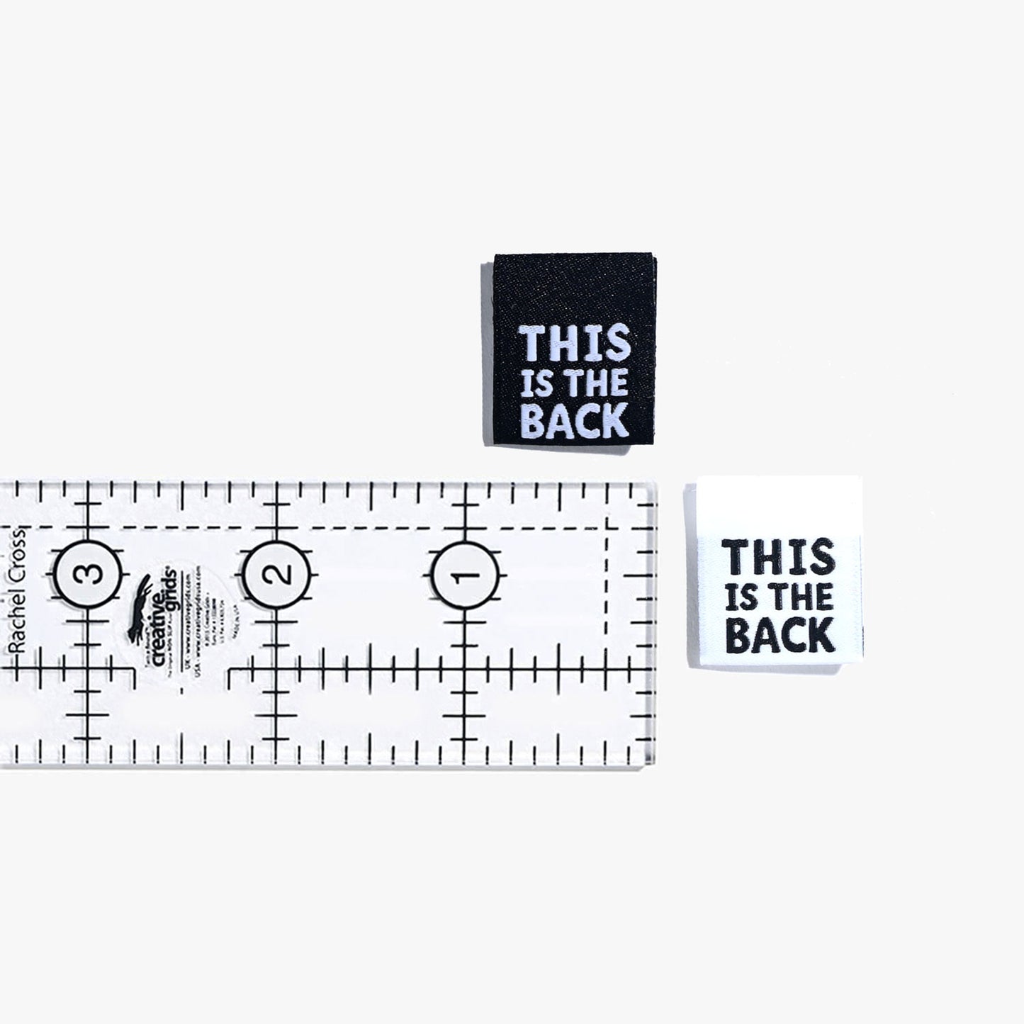 Kylie and the Machine 'This Is The Back' Sewing Labels