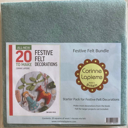 Corinne Lapierre Felt Bundle for the Festive Felt Decorations book