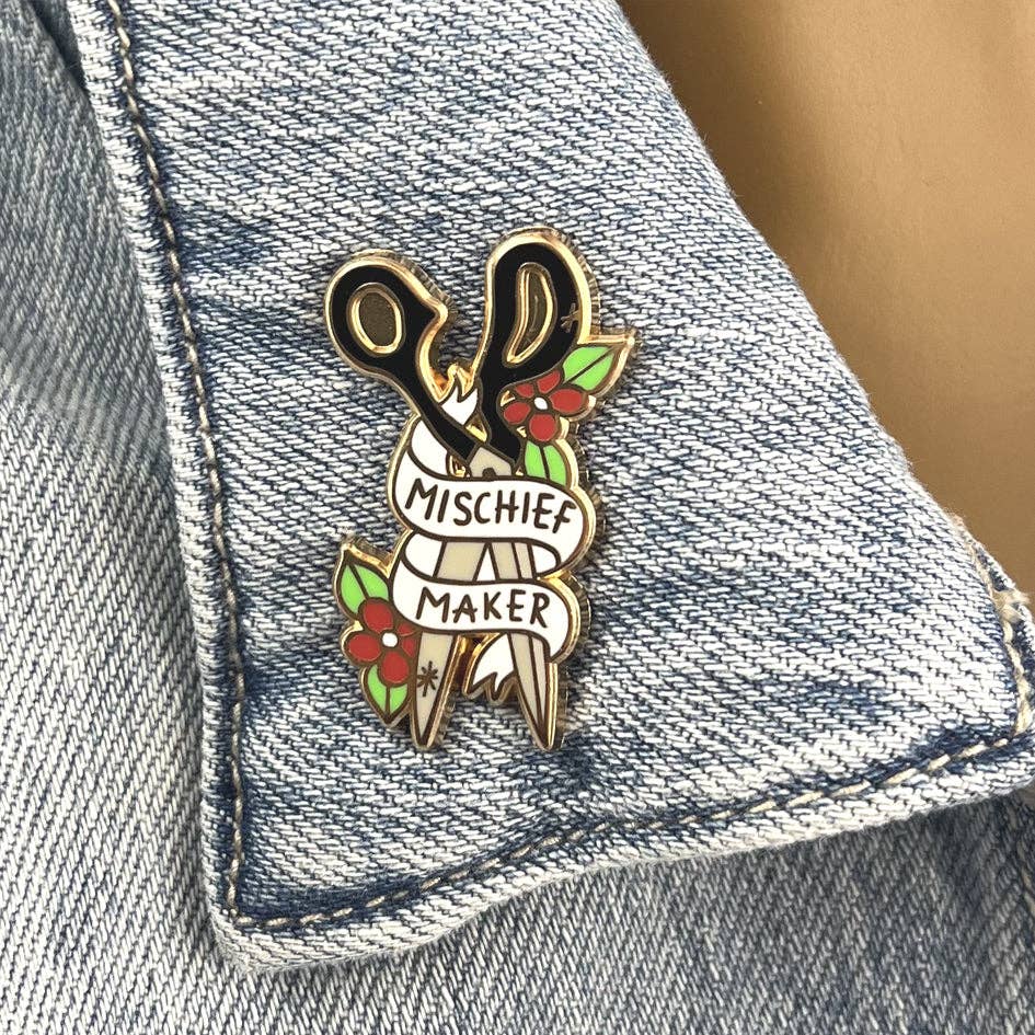 Jubly-Umph 'Mischief Maker' Enamel Lapel Pin