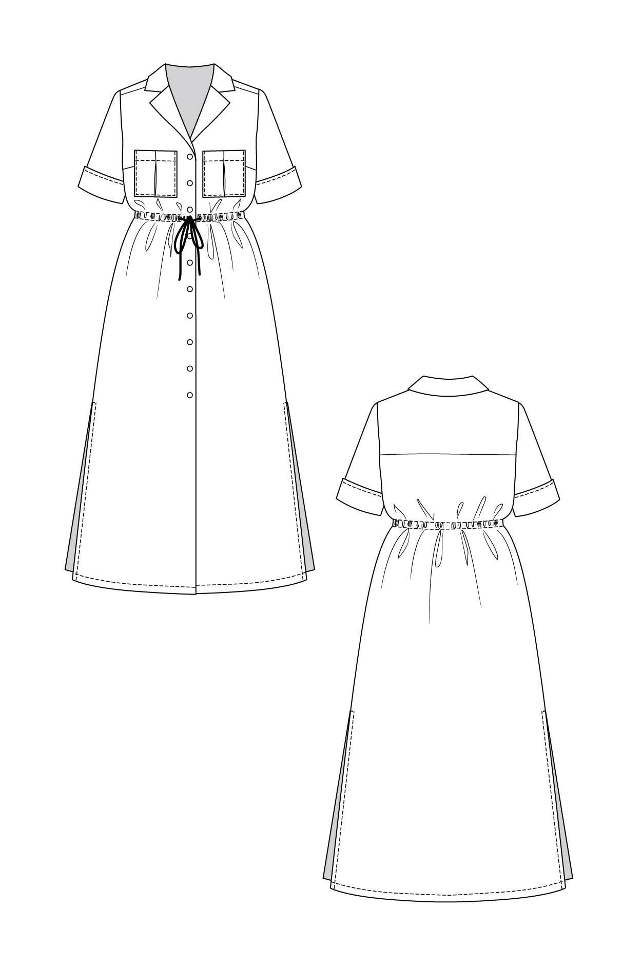 Named Clothing Reeta Shirt Dress