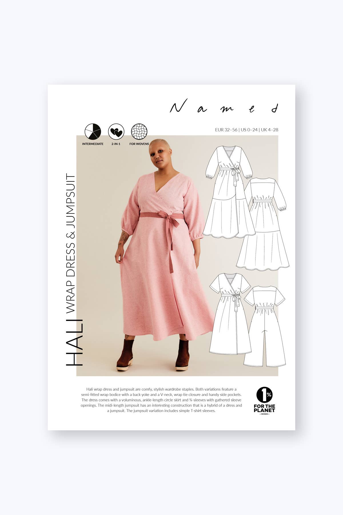 Named Clothing Hali Wrap Dress & Jumpsuit