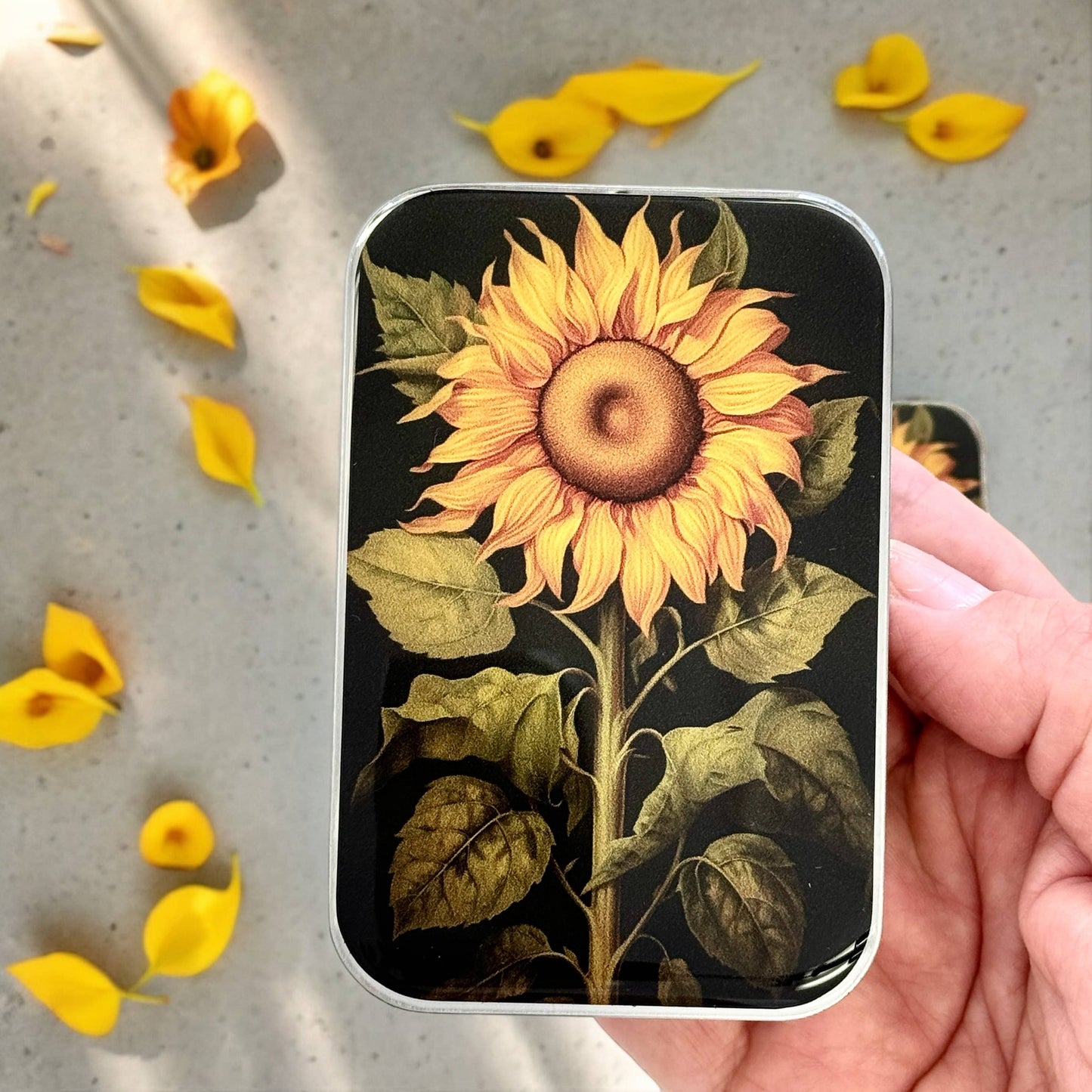 Firefly Notes Sunflower Notions Tin