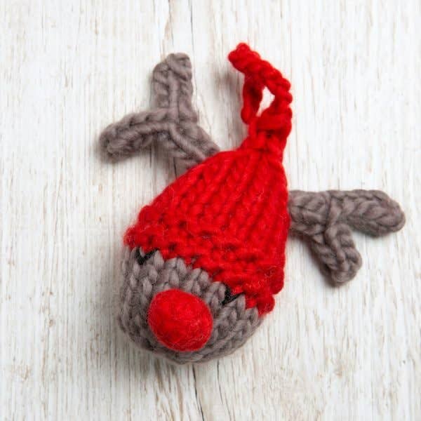 Wool Couture Santa's Helpers Baubles Knitting Kit