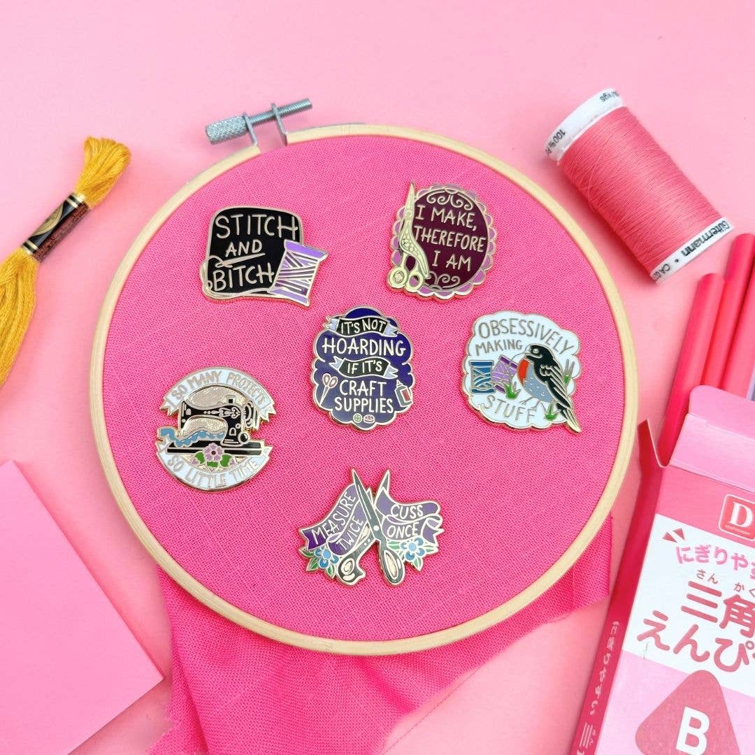 Jubly-Umph 'So Many Projects So Little Time' Needle Minder