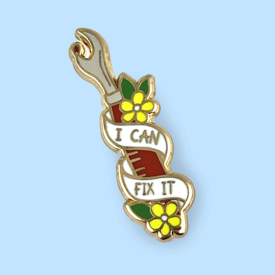 Jubly-Umph 'I Can Fix It' Enamel Lapel Pin