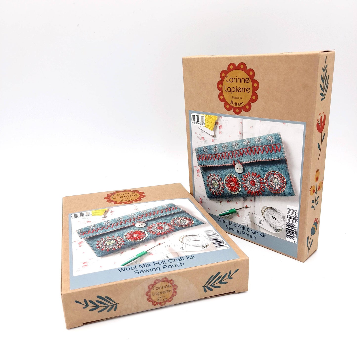 Corinne Lapierre Sewing Pouch Felt Craft Kit