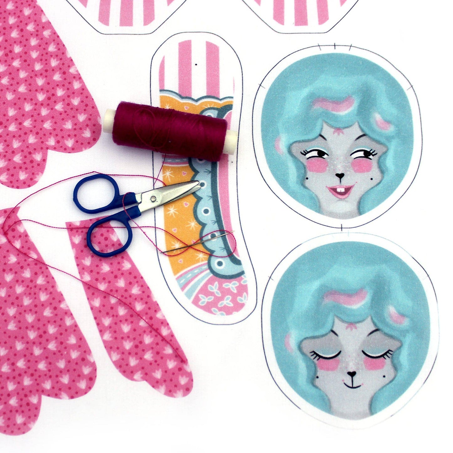 Miss Ella Mewky the Circus Ringmaster DIY Kit