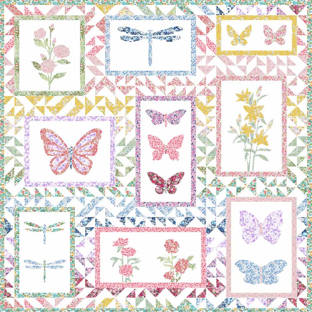 Alice Caroline Cabinet of Curiosities Quilt Kit