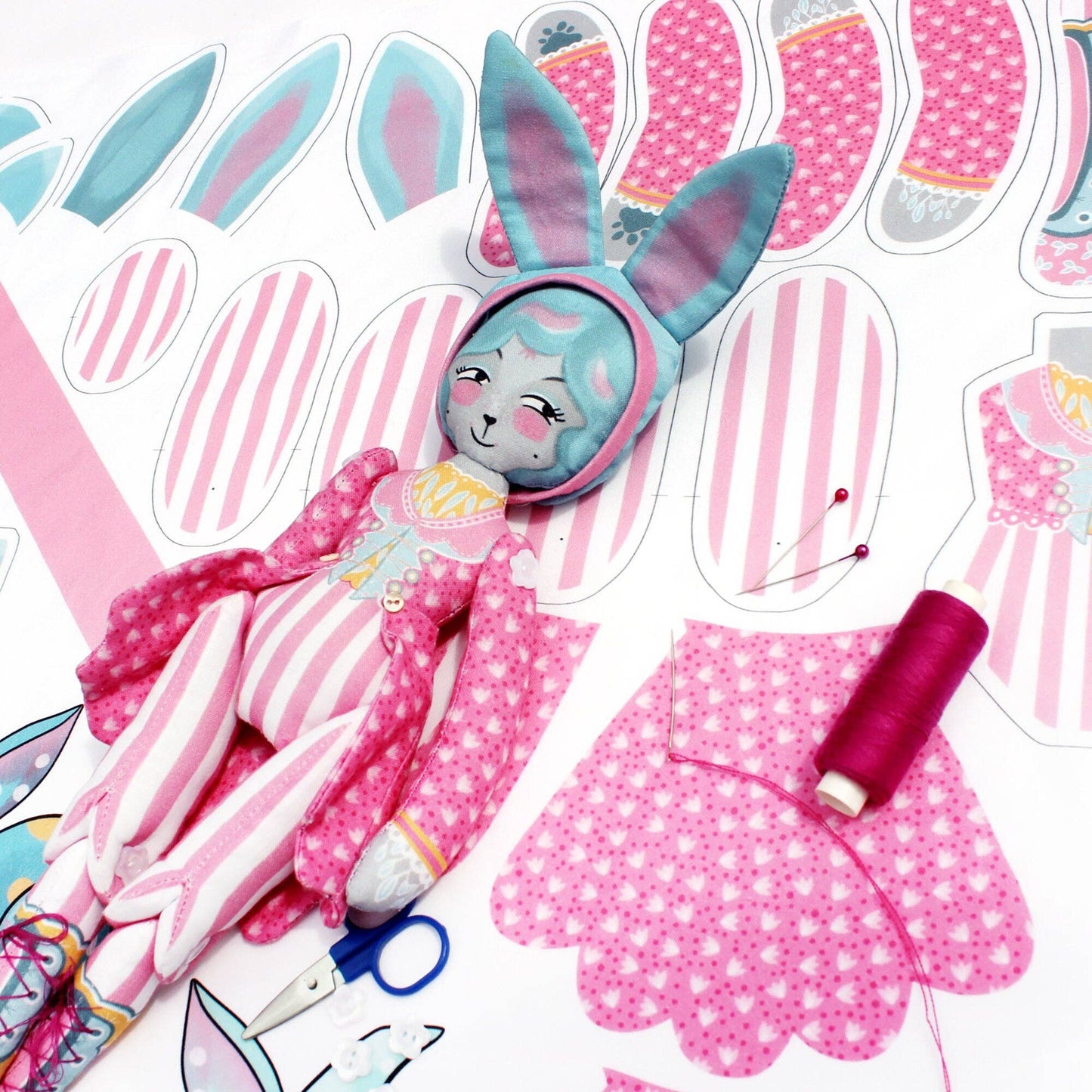 Miss Ella Mewky the Circus Ringmaster DIY Kit
