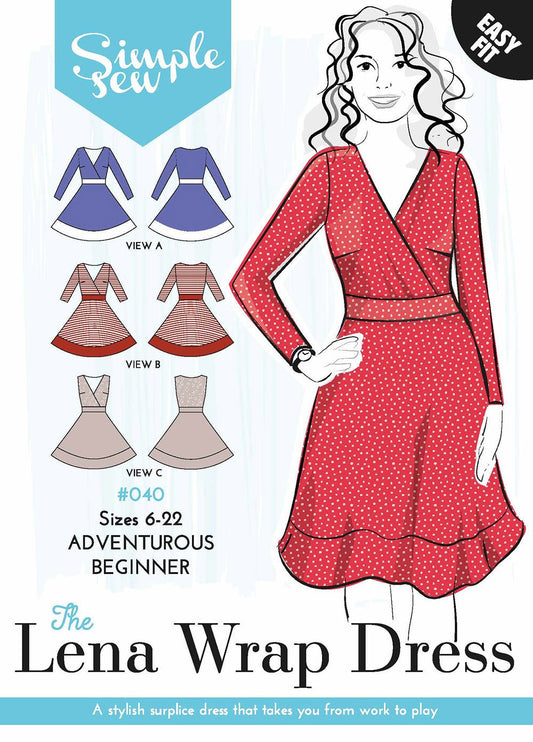 Simple Sew Lena Wrap Dress