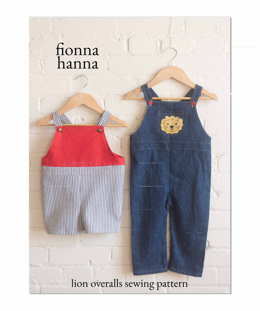 Fionna Hanna Lion Overalls for Children
