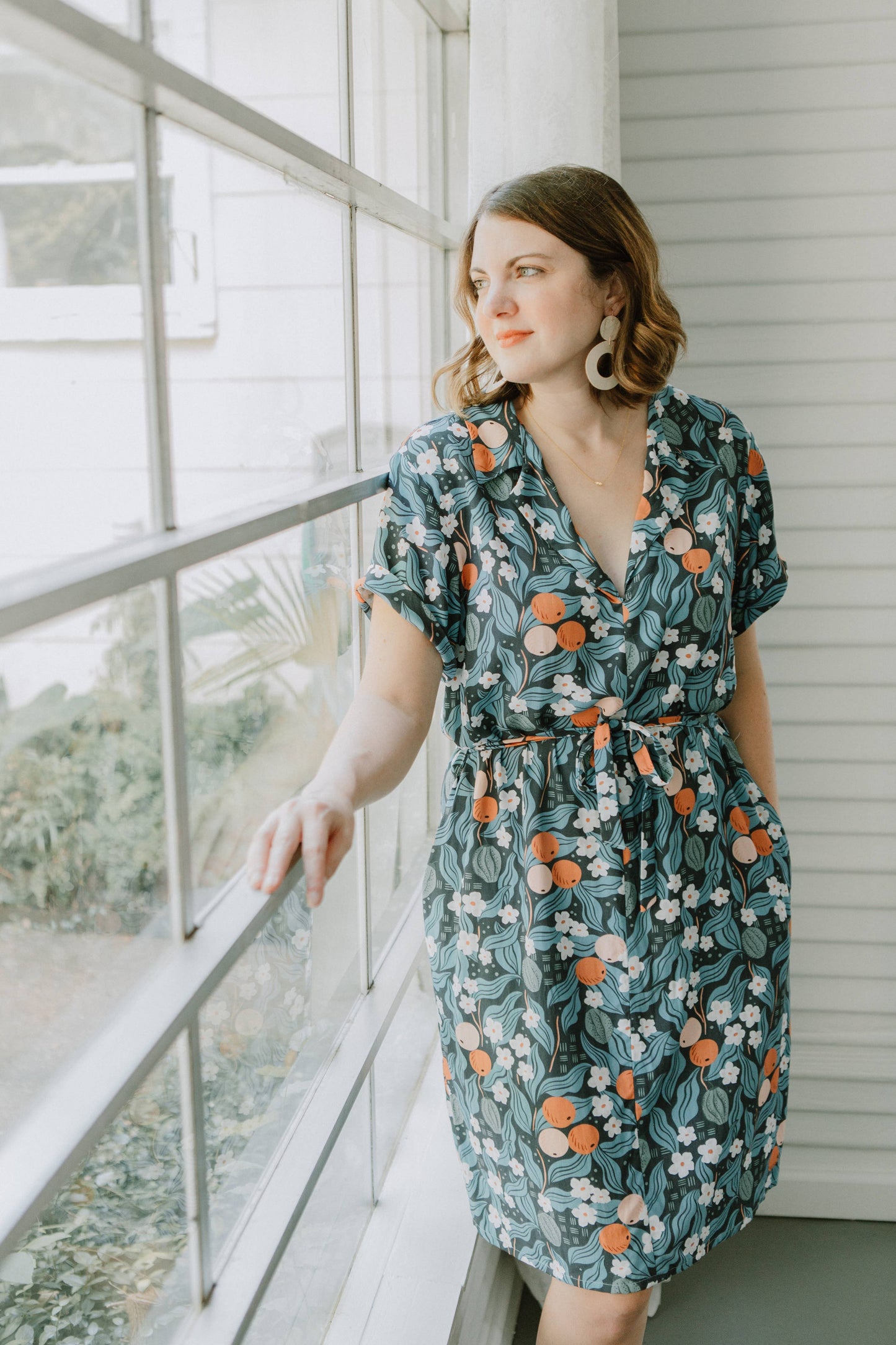 Sew to Grow Sydni Shirtdress Sewing Pattern