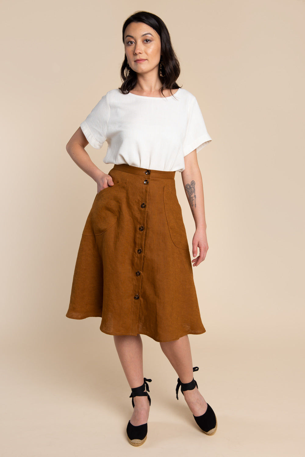 Closet Core Patterns Fiore Skirt