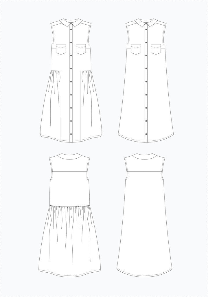 Grainline Studio Alder Shirtdress