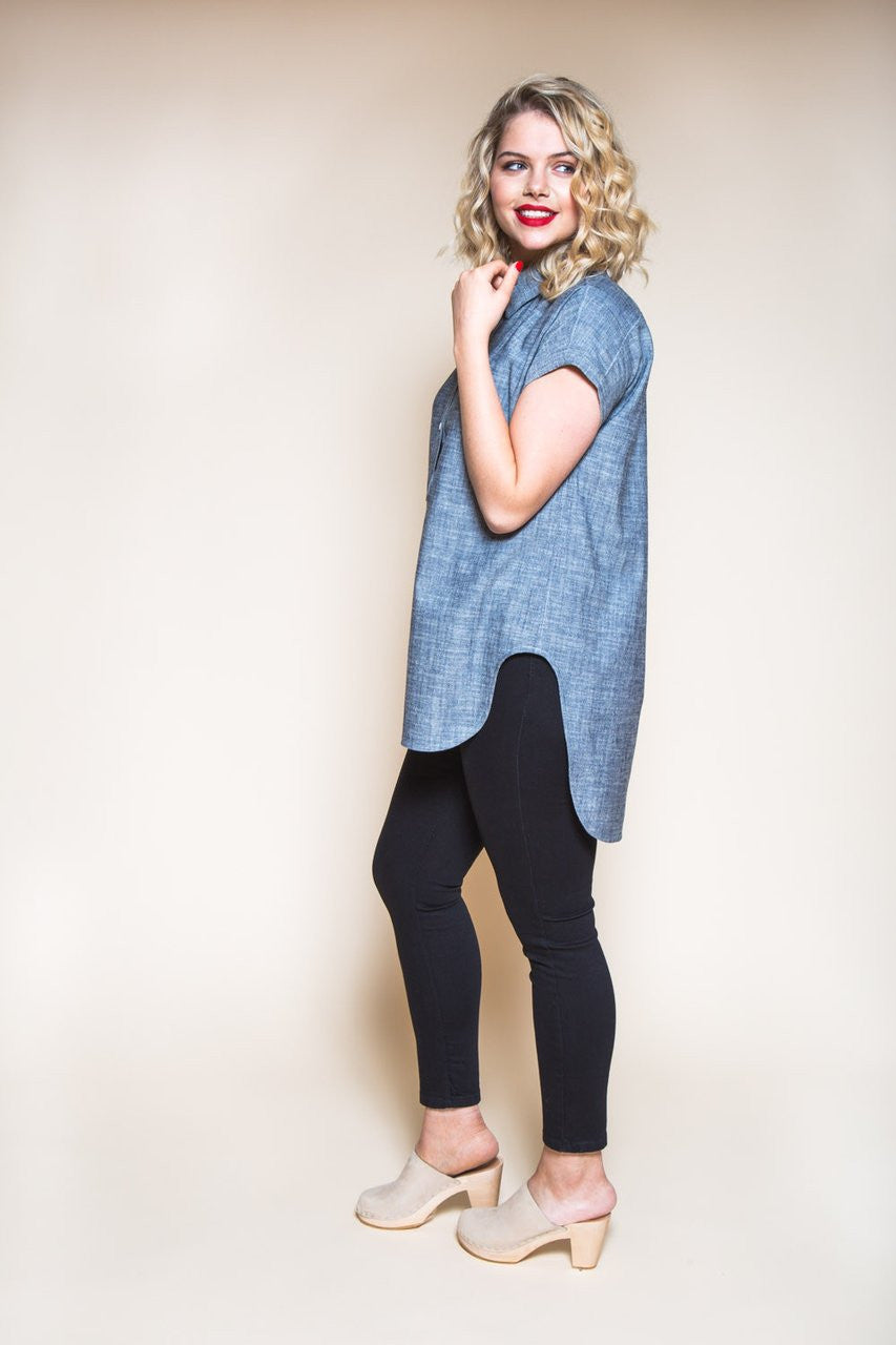 Closet Core Patterns Kalle Shirtdress and Shirt