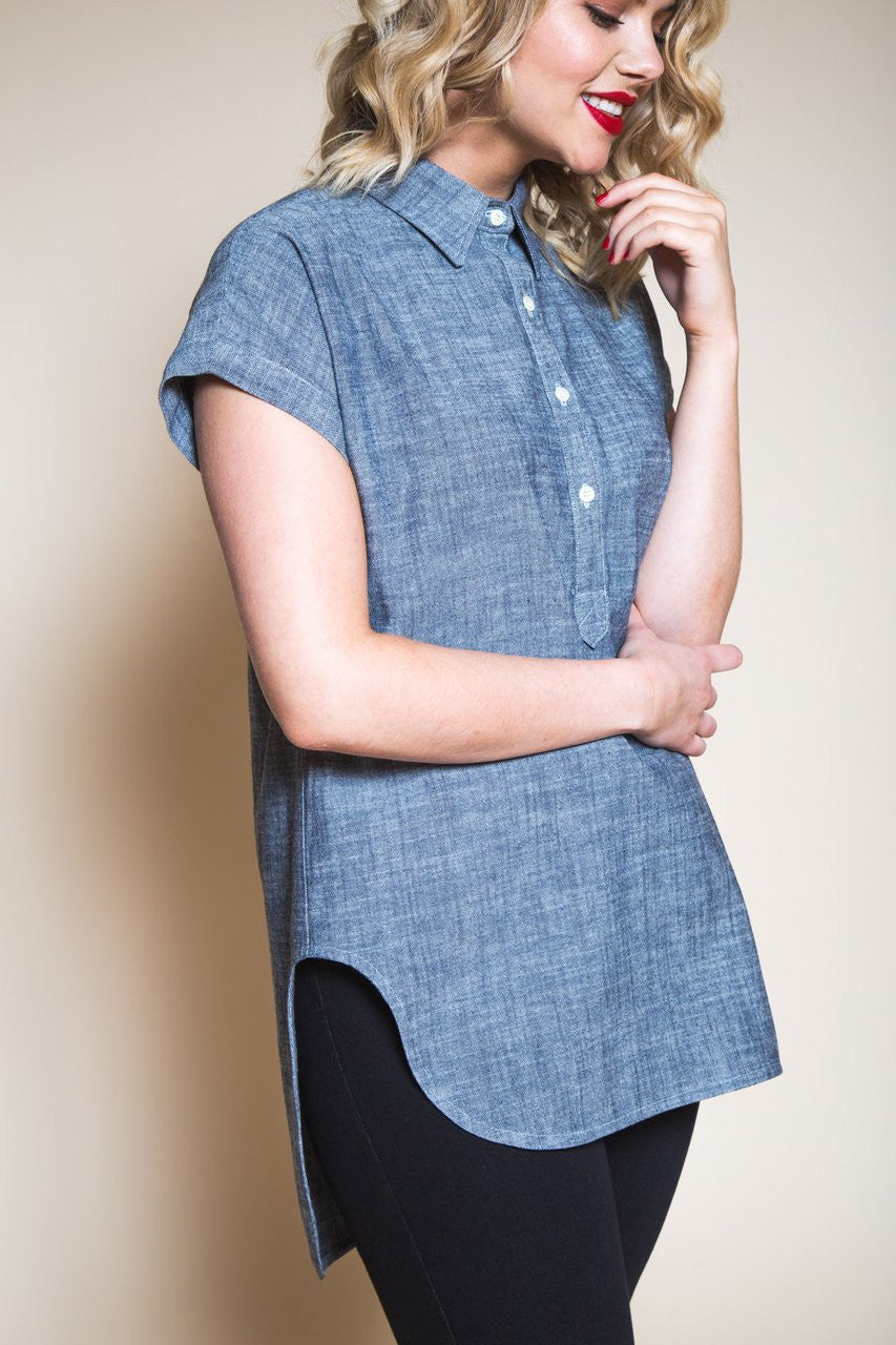 Closet Core Patterns Kalle Shirtdress and Shirt