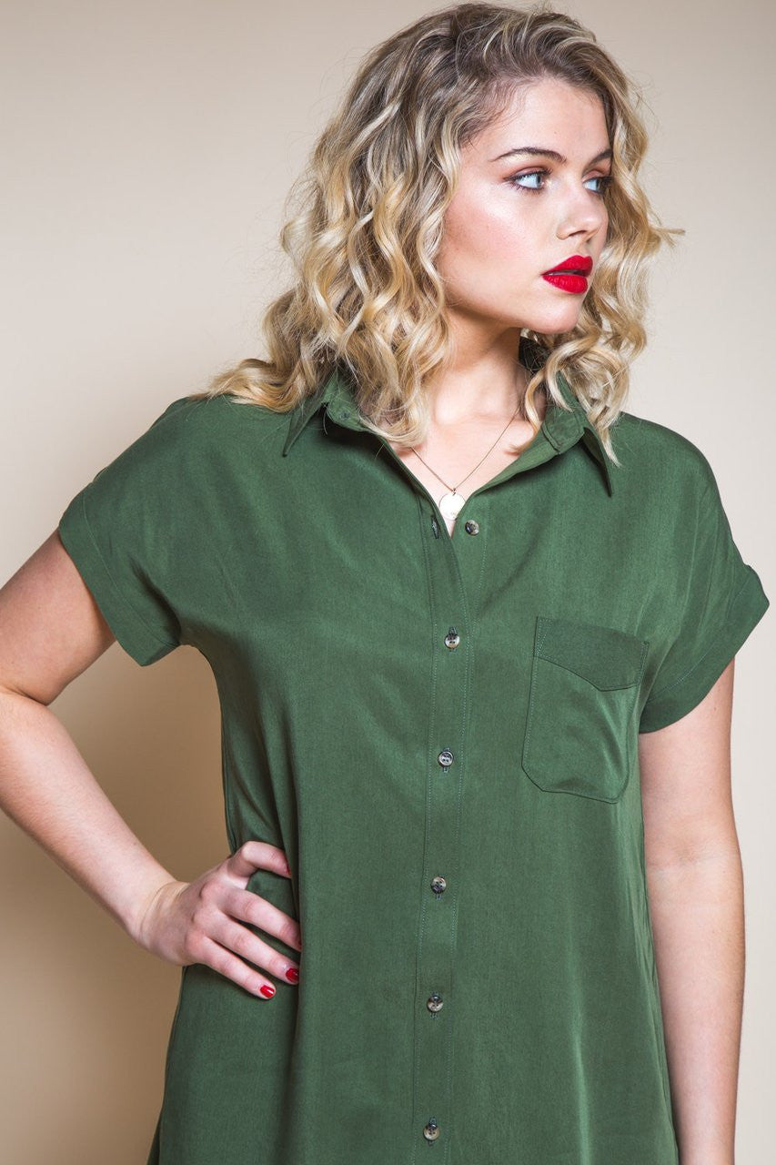 Closet Core Patterns Kalle Shirtdress and Shirt