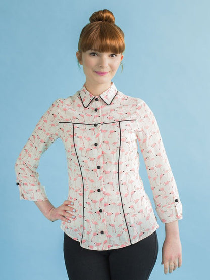 Tilly and the Buttons Rosa Shirt + Shirt Dress