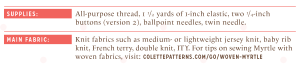 Colette Patterns Myrtle