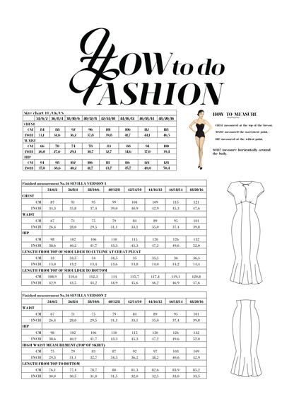 How To Do Fashion No. 16 Sevilla Dress