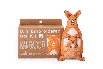 Kiriki Press Kangaroo Embroidery Kit