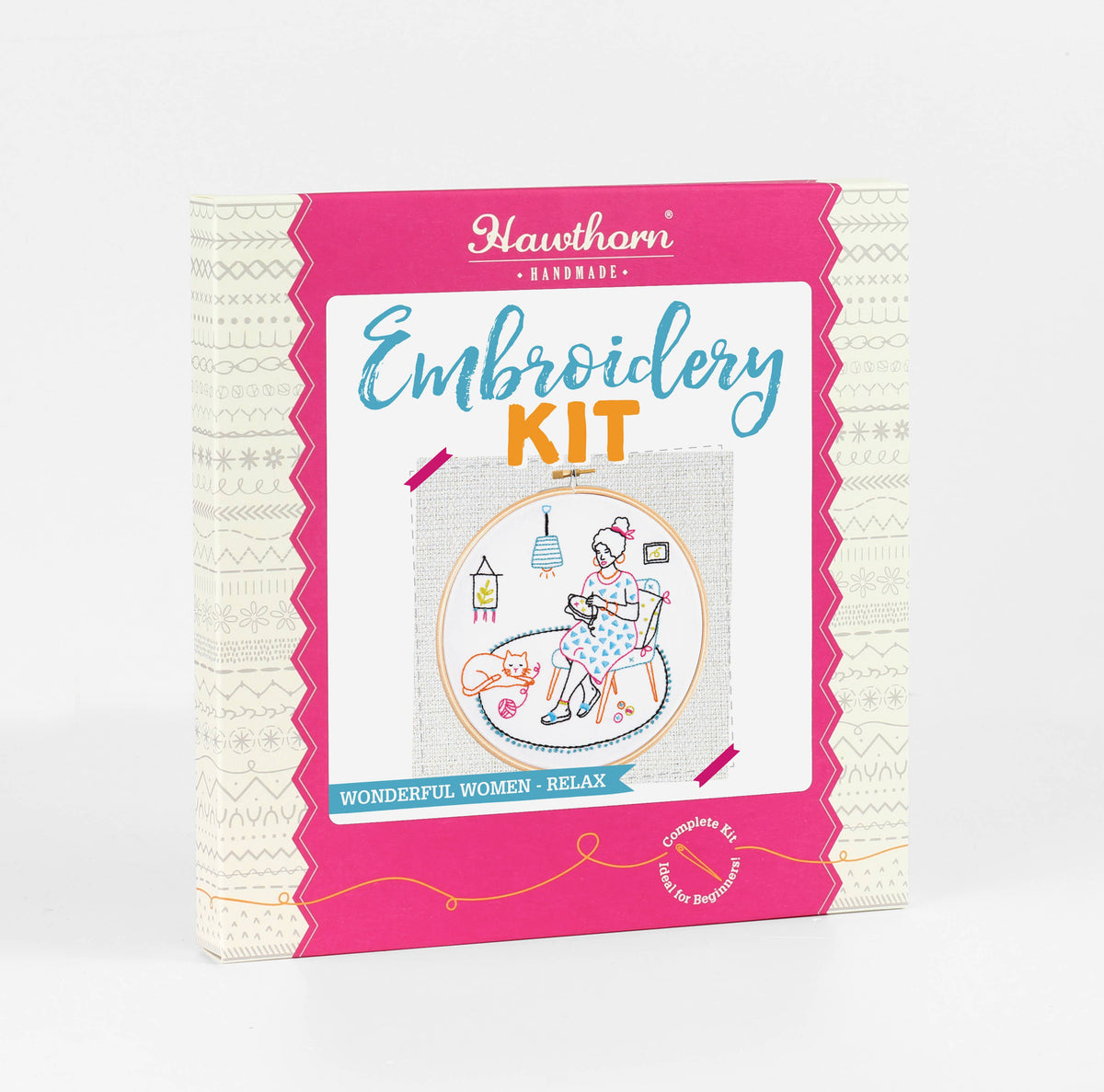 Hawthorn Handmade Wonderful Women Embroidery Kit (Stitching)