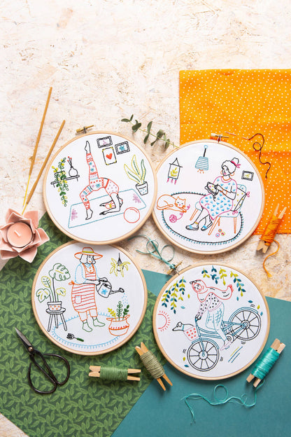 Hawthorn Handmade Wonderful Women Embroidery Kit (Stitching)