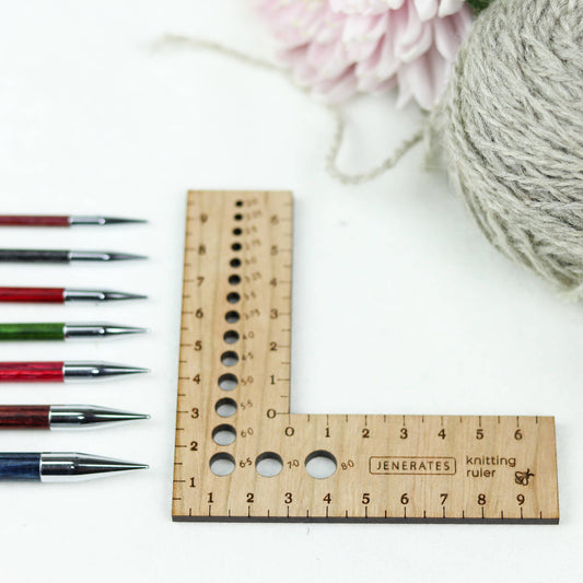 Jenerates Knitting Rulers