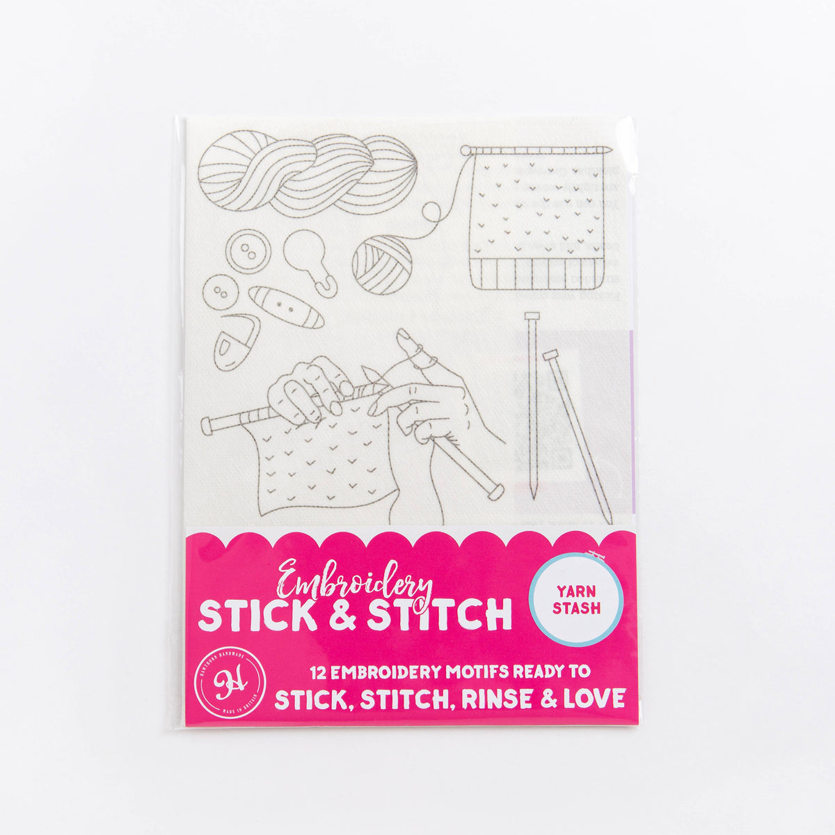 Hawthorn Handmade Yarn Stash Stick & Stitch Embroidery Pack