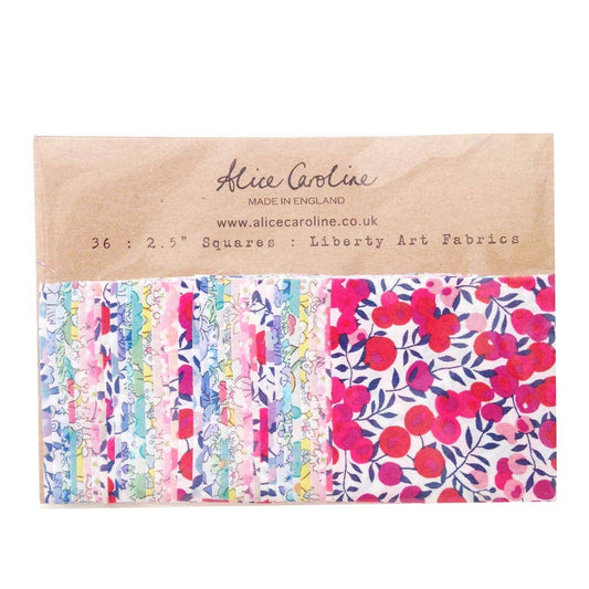 Alice Caroline Liberty Tana Lawn 2.5″ Charm Squares