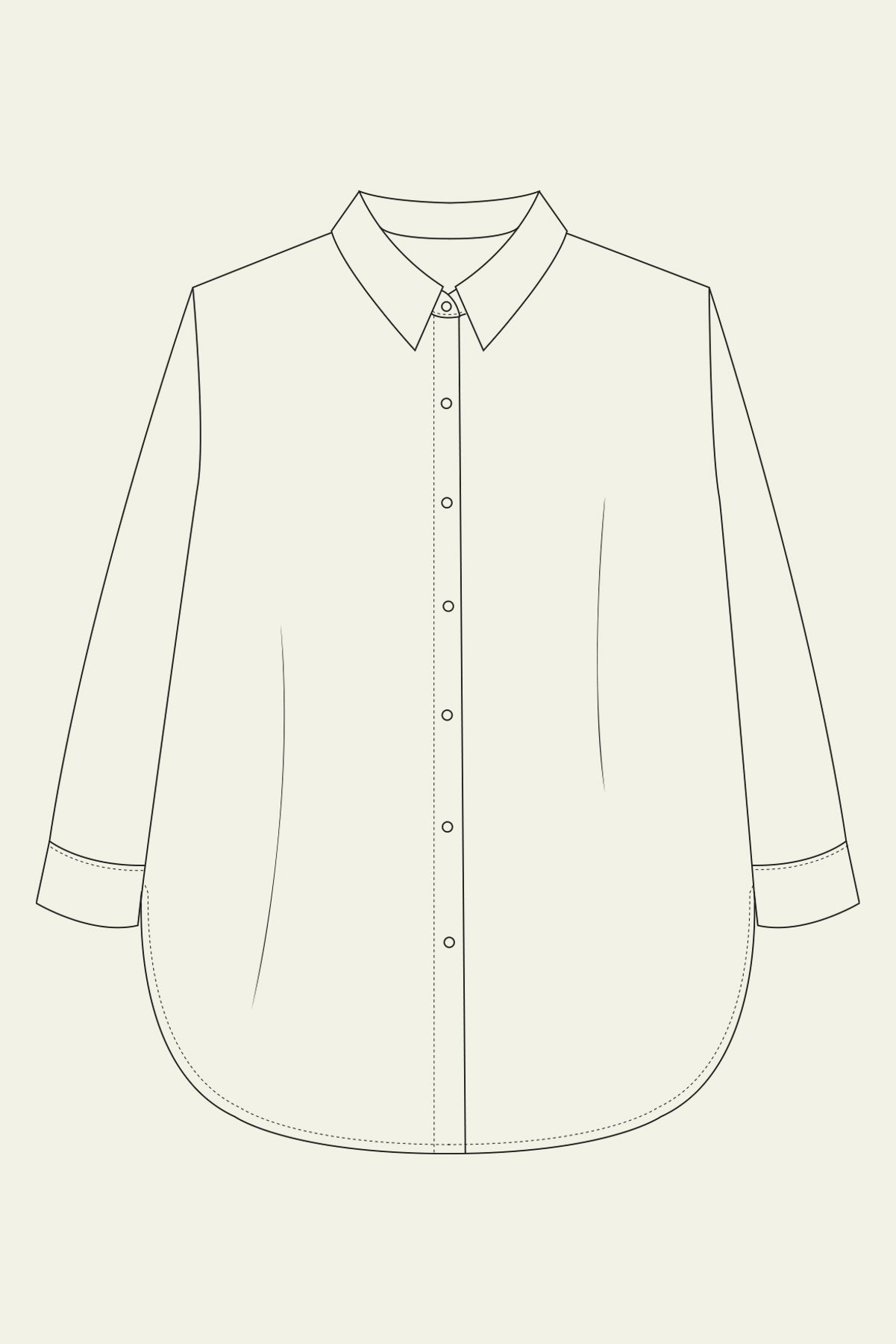 The Modern Sewing Co Classic Shirt Paper Pattern