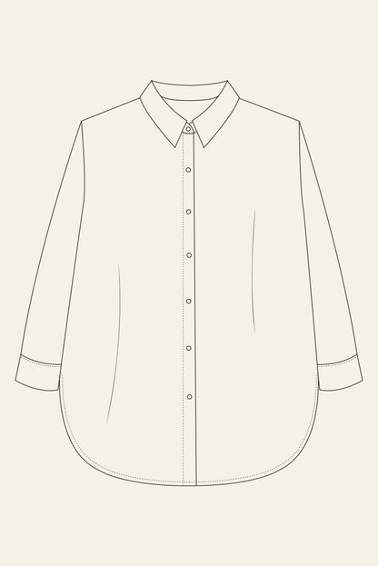 The Modern Sewing Co Classic Shirt Paper Pattern