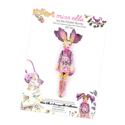 Miss Ella Iris Flower Bunny DIY Kit
