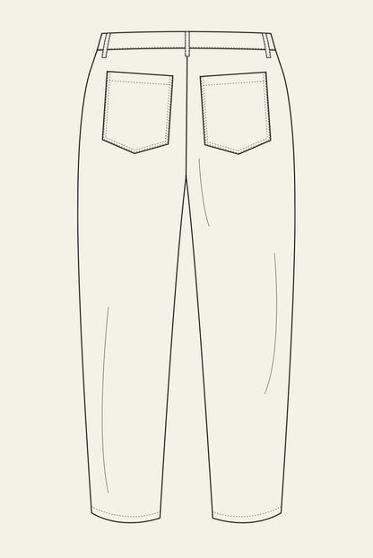 The Modern Sewing Co Worker Trousers (Women's) PDF Pattern