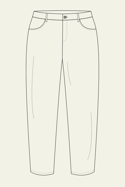 The Modern Sewing Co Worker Trousers (Women's) PDF Pattern